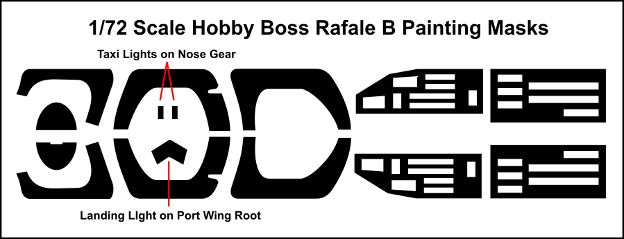 More information about "1/72 Scale Hobby Boss Rafale B Canopy Masks"